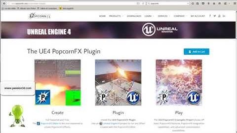 Unreal Engine 4 Plugin PopcornFX introduction