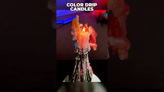 Color Drip Candles