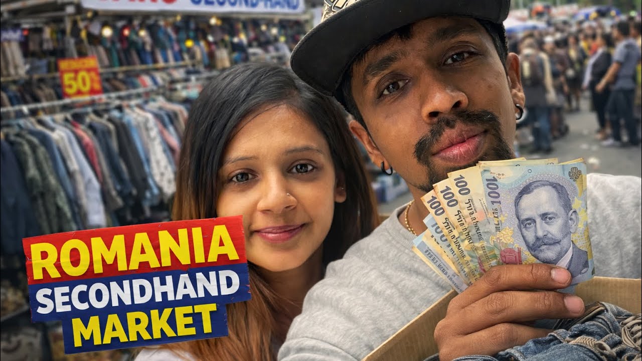 රුමේනියාවේ ජීවිතේ 🇷🇴👌– Secondhand Market Tour