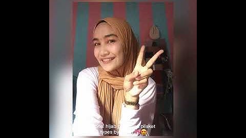 Tutorial Hijab Pashmina Plisket 3 Model