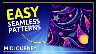 Create Simple & Easy Patterns Using Midjourney