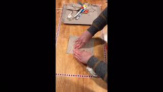 Art Challenge #5 Cereal Box Collagraph