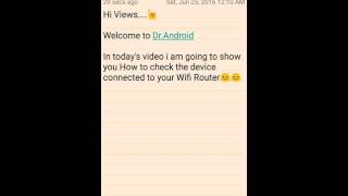 Check Devices connected to Your Wifi Router| Dr. Android screenshot 5
