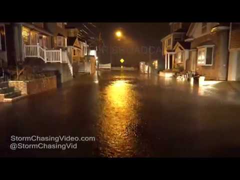 New Jersey, Brooklyn, & Rockaways Noreaster Coastal Flooding - 1/23/2017