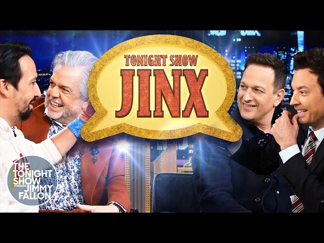 Jinx Challenge with Luis and Lin-Manuel Miranda and Josh Charles | The Tonight Show class=