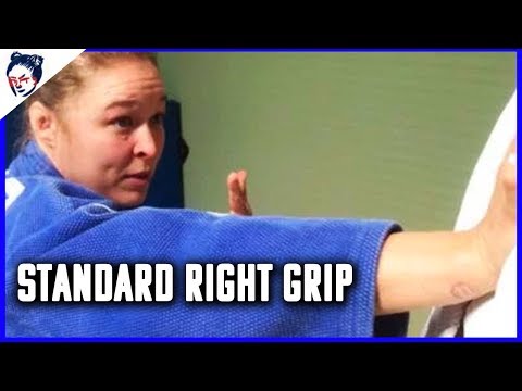 How To Do the Standard Right Grip in Judo | Ronda Rousey's Dojo #6