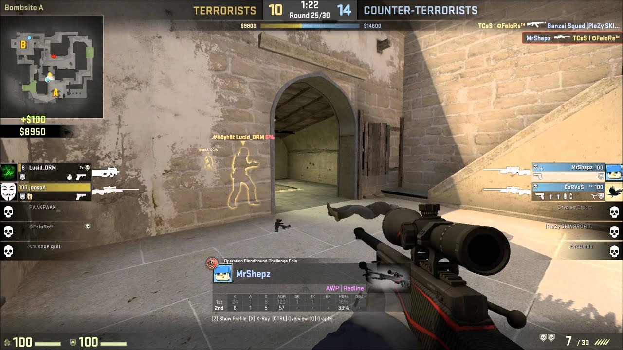 AWP Sick Play