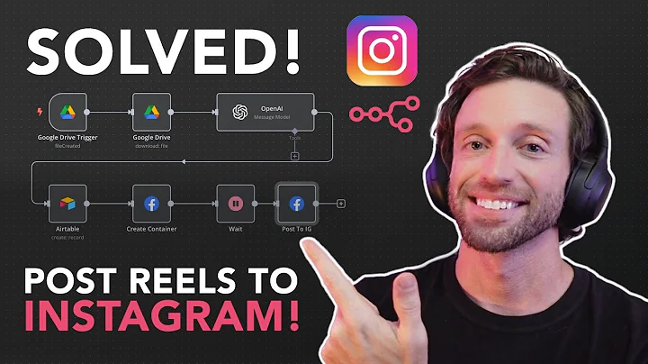 Easy n8n Instagram Automation: Post Reels With AI Generated Captions