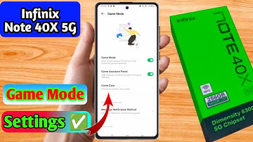 infinix note 40x 5g ultra game mode settings | infinix note 40x 5g ultra game mode background call