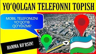 YOʻQOLGAN TELEFONNI TOPISH👍JUDA HAM FOYDALI VIDEO 🎥