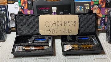 Tông Đơ Cắt Tóc Huaerbo F10 Plus , Mẫu Tông Đơ Chất Lượng Cao Máy Khoẻ ,Êm Ái , Kèm Thêm 1 Pin