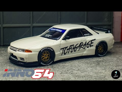 ミニカー INNO64 Skyline GT-R R32 Tofu Garage INNO Models 1:64 Nissan Skyline GT-R R32 Pandem 
