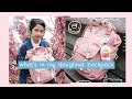 What's Inside My Doughnut Backpack (Macaroon Rose) | Rainbowholic 🍩