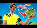 The RANDOM Ammo Box Challenge in Fortnite...