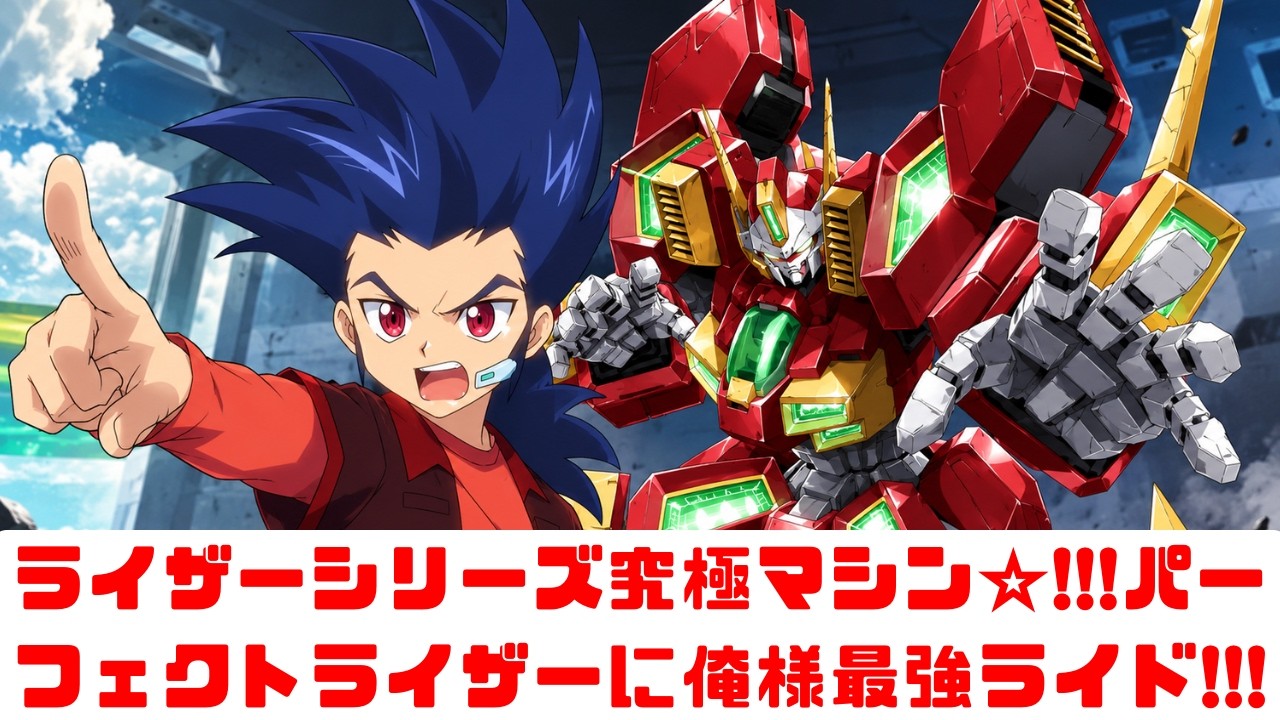 昔のヴァンガード 】ライザーシリーズ究極マシン、《パーフェクト