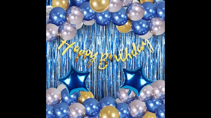 [OFFER] Party Propz Happy Birthday Decorations for Boys | Birthday Decoration Items