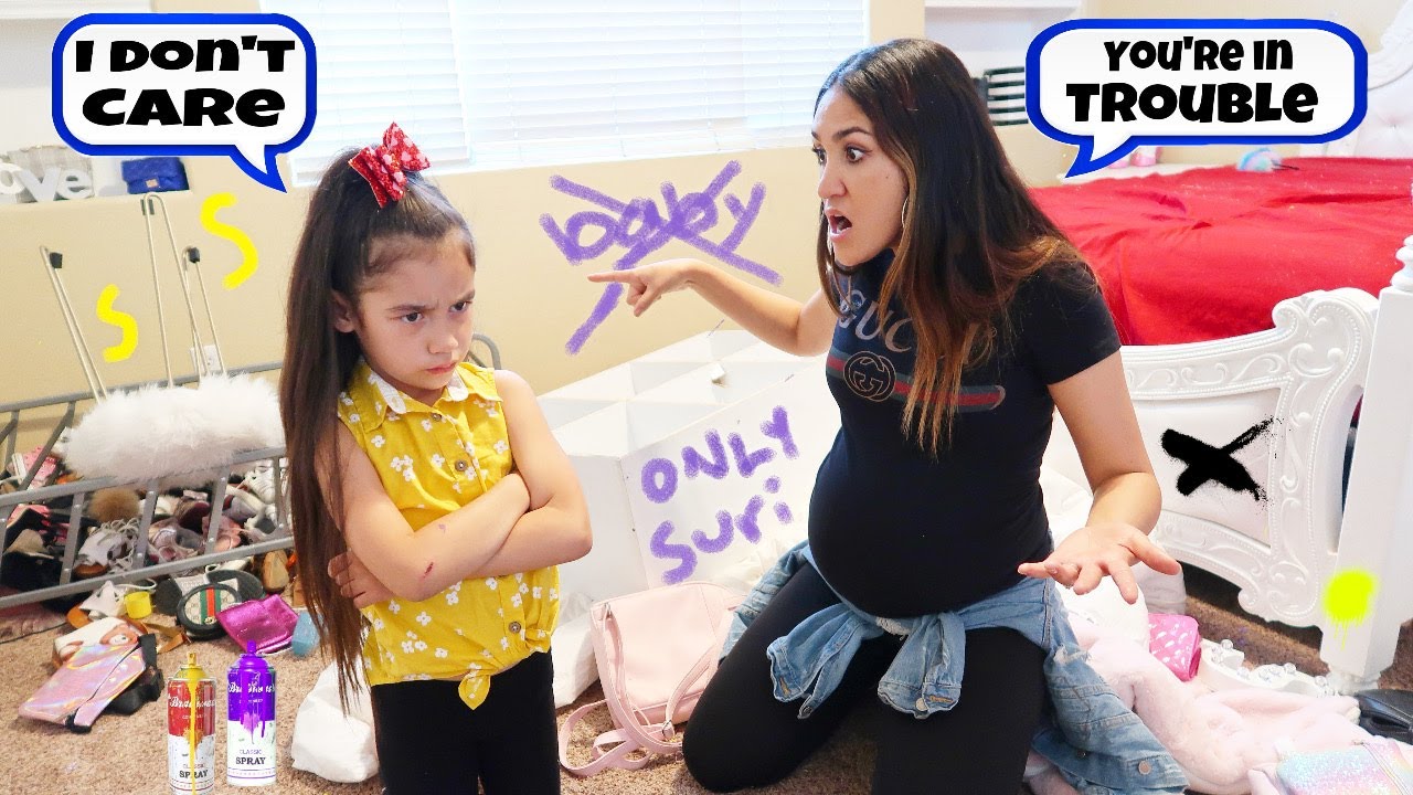 Our Daughter Suri Destroyed Her Entire Room *NO BABY SISTER* | Jancy Family - YouTube