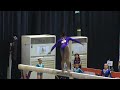 EYOF2013 GYMNASTICS (G) FINAL ALLROUND TYESHA MATTIS (GBR) BEAM