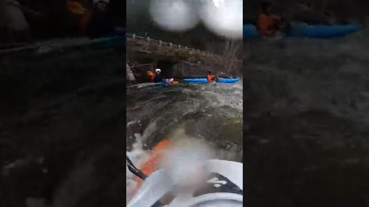 Sometimes you get in weird positions… Cheoah River, Nc 