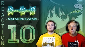 SOS Bros React - Nisemonogatari Episode 10 - Donuts and Decapitations