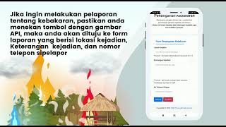 SOSIALISASI APLIKASI INFORMASI DAN PELAPORAN PEMADAM KEBAKARAN PADA SATPOL PP & DAMKAR KAB. MALINAU screenshot 1