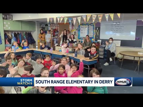 New Hampshire weather school visit: South Range Elementary School in Derry