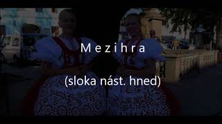 Ptali sa maměnka, lidová, karaoke lyrics