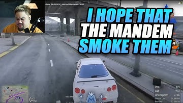 MDM vs PD Shootout After Cops Spike During a Chase (Lysium Reacts) | NoPixel RP | GTA | Seaside