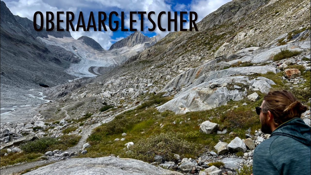 Oberaargletscher Grimselpass-Switzerland | This is Hiking-Glacier Tour l Wandern zur Gletscherzunge