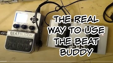 The real way to use the beat buddy pedal #beatbuddy