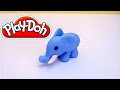 Play-Doh Blue Elephant - How to make a Play-Doh Elephant step-by-step