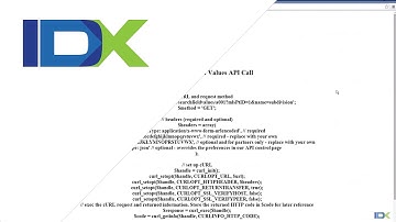 IDX Broker API Call: searchfieldvalues