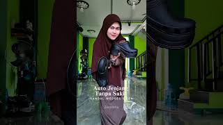 auto nambah jenjang pake sandal wedges ini #sandalwanita #sandalwedges