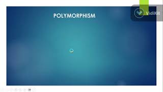 polymorphism -Method overloading