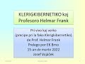 Klerigkibernetiko kaj Prof. Helmar Frank – Josef Vojáček