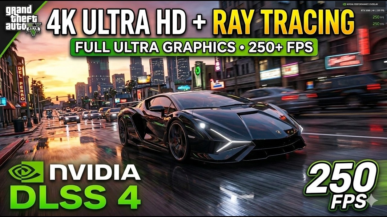 GTA 5 Finally Looks Like REAL LIFE! (RTX 5060 4K 250 FPS Gameplay ...