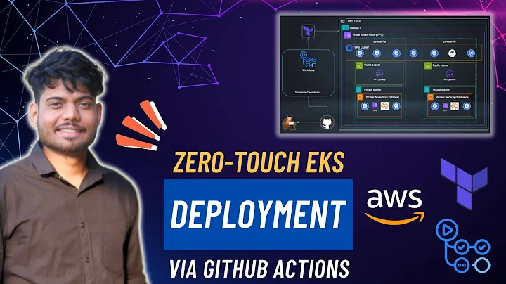 Automate AWS EKS Deployment Using Terraform and GitHub Actions | Full CI/CD Pipeline