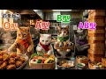 【血液型あるある】AI猫のお弁当の作り方🐱🍱【四季ねこ】