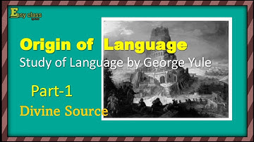Chapter 01 The Origins of Language | G.Yule | Linguistics | The Study of Language