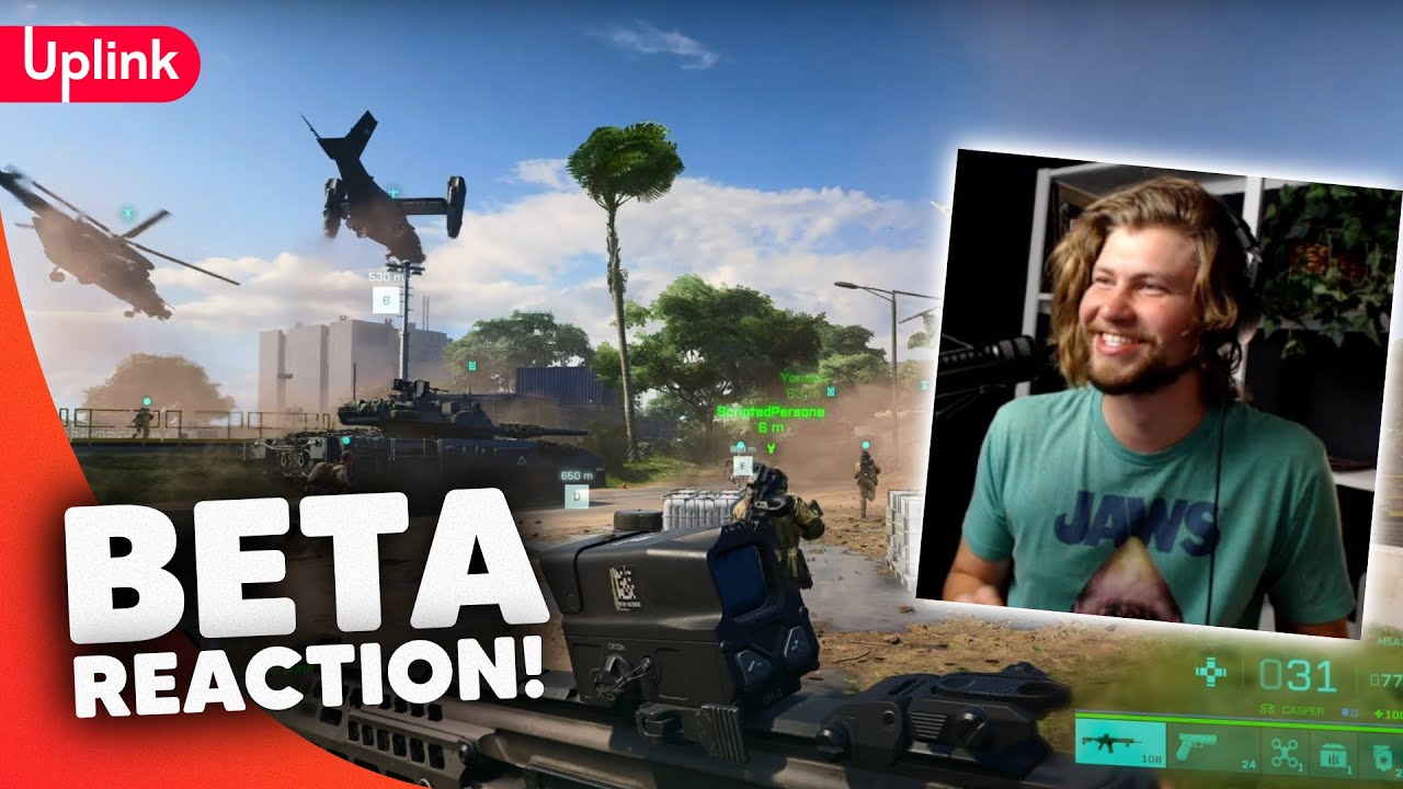 OFFICIAL Battlefield 2042 Open Beta Trailer Reaction! - YouTube