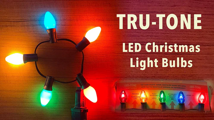 Tru-Tone LED Christmas Light Bulbs | Unboxing & Review