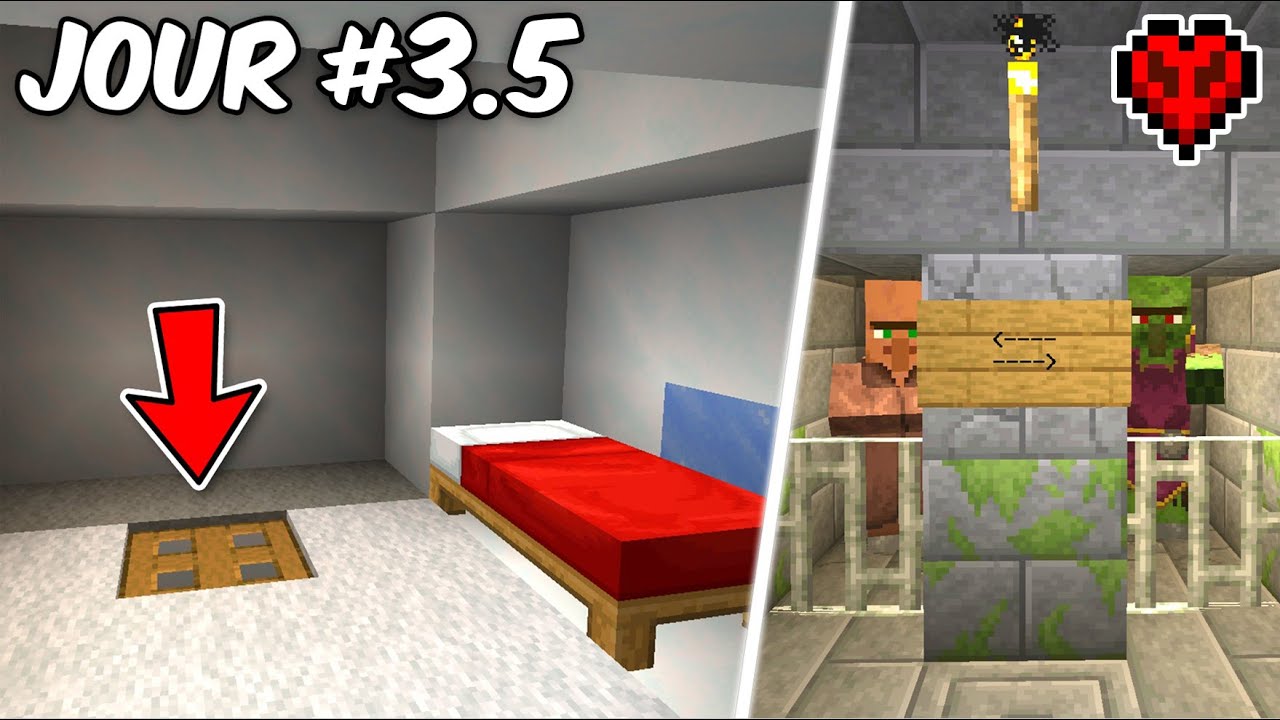 Un Passage SECRET Sous un Igloo en Minecraft Hardcore ! - YouTube