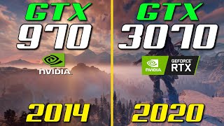 GTX 970 vs. RTX 3070 | in 2021