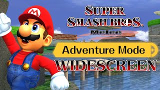 Super Smash Bros. Melee: Adventure Mode (Normal) with Mario in HD