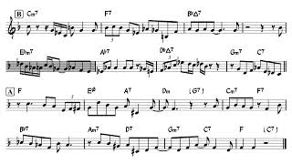 Confirmation | Charlie Parker - Backing Track / Play-Along with Lead Sheet