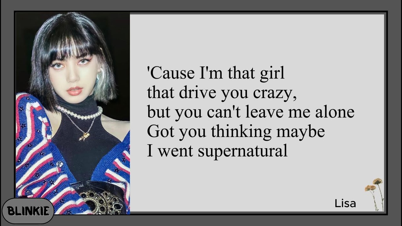 BLACKPINK [TYPA GIRL] Easy Lyrics Romanized YouTube