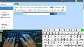 10 Fast Fingers Dvorak World Record - 206 WPM Typing