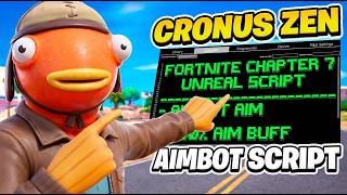 NEW Fortnite Cronus Zen Script - INSANE Aim Assist! (Showcase)