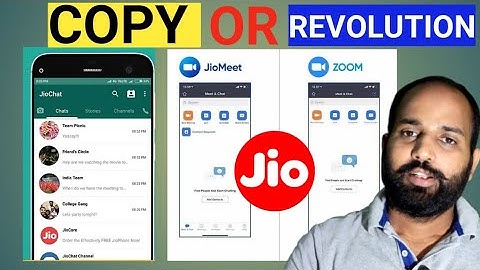 🔴Jio Meet Vs Zoom Video Calling App | Why Jio Meet is 🤔Best to Use? * JIOM*