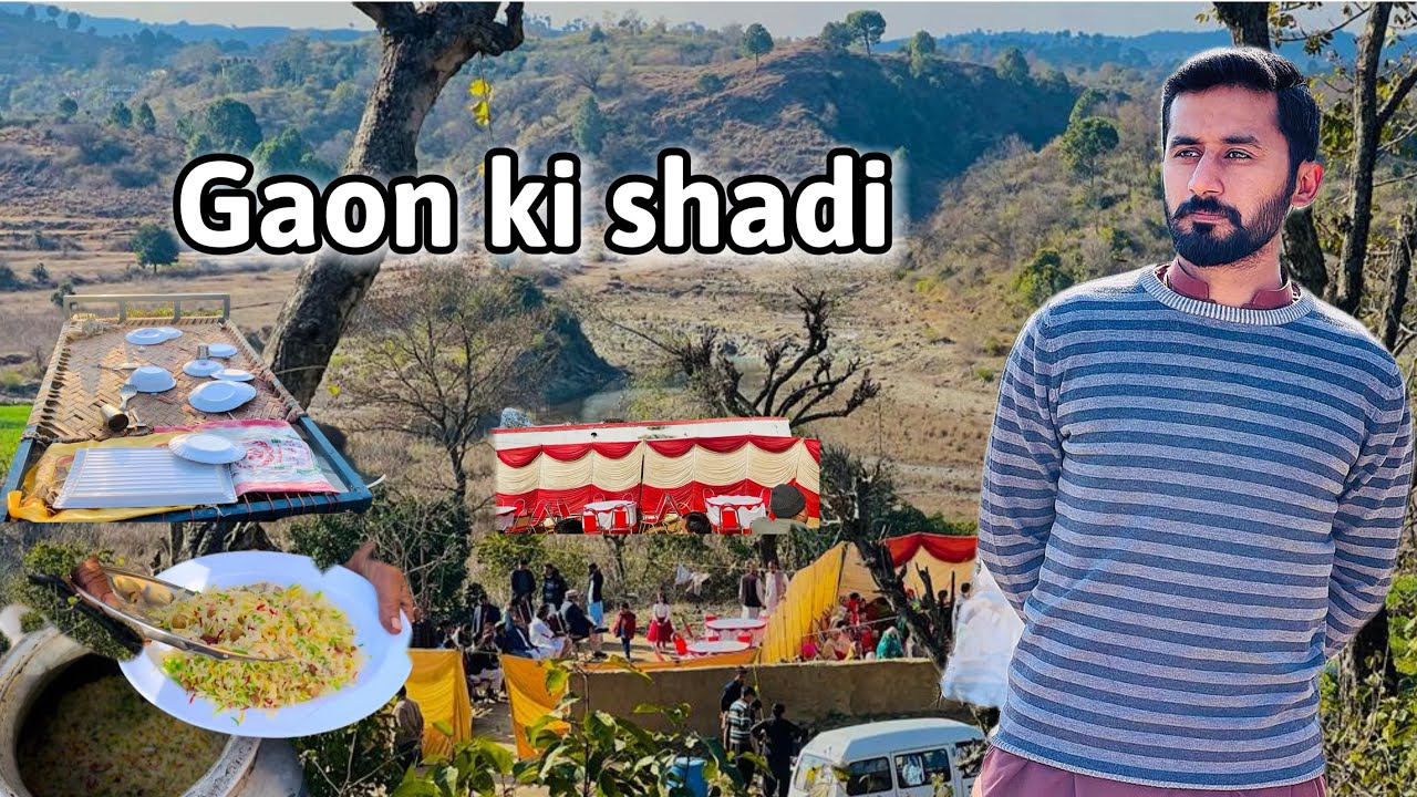 Gaon ki shadi 🎊🤗| Followers ke liye Dua 😎 | imhamzaali